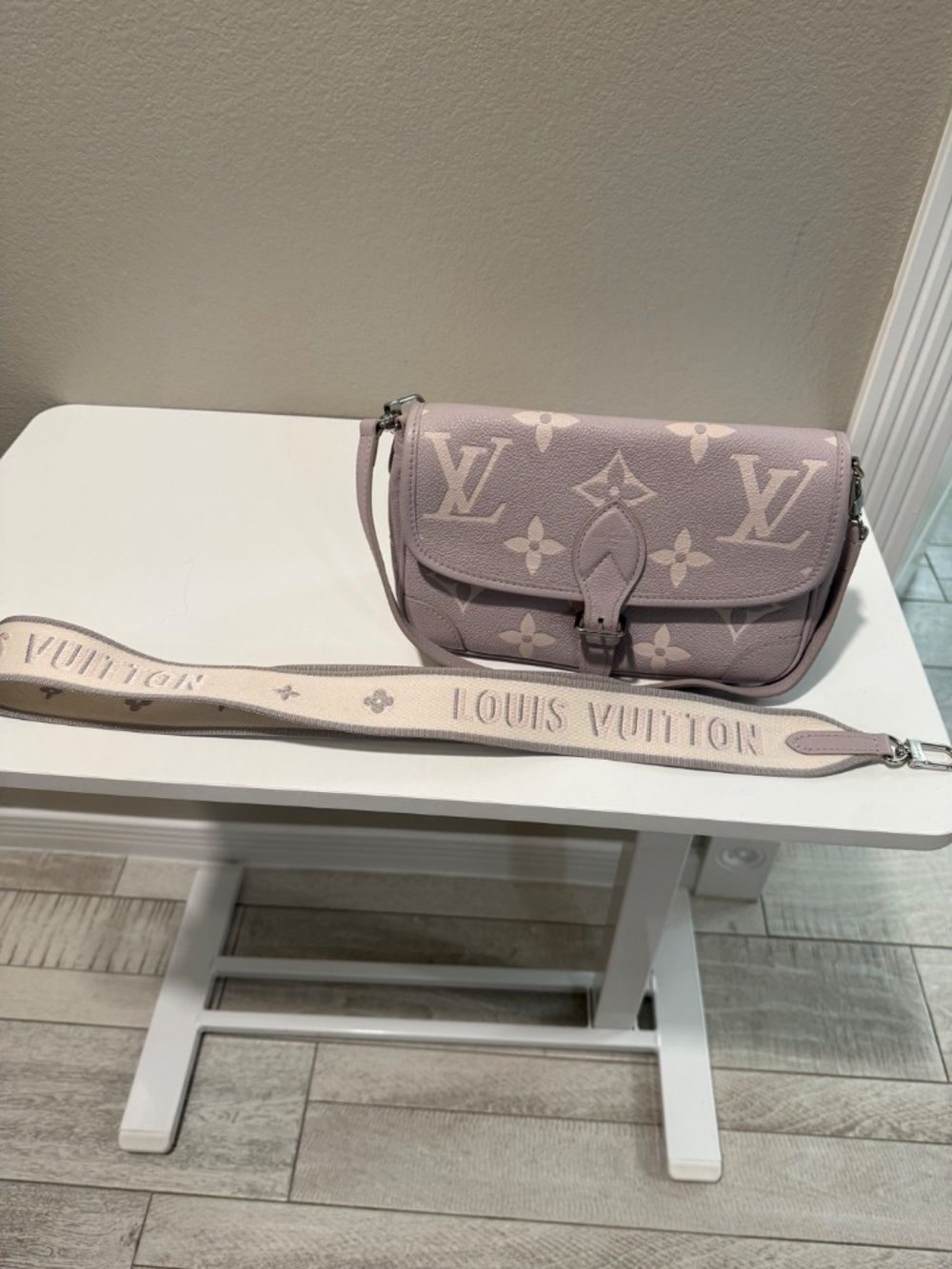 Louis Vuitton Diane Monogram Empreinte Leather – Tourterelle Beige/Cream - Picture 8 of 8